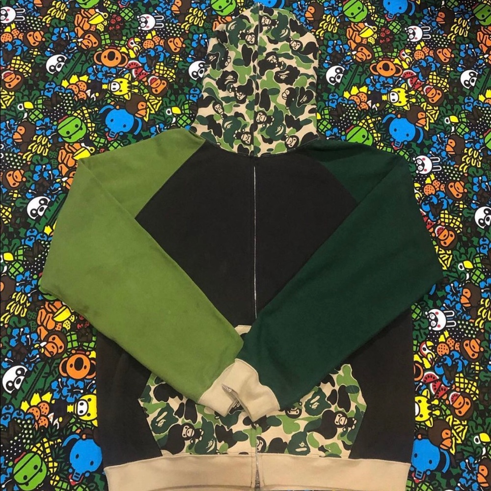 BABY MILO GREEN CAMO HOODIE - Picture 10 of 10